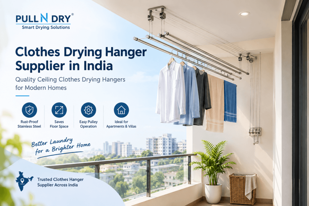 Clothes Drying Hanger Supplier in India